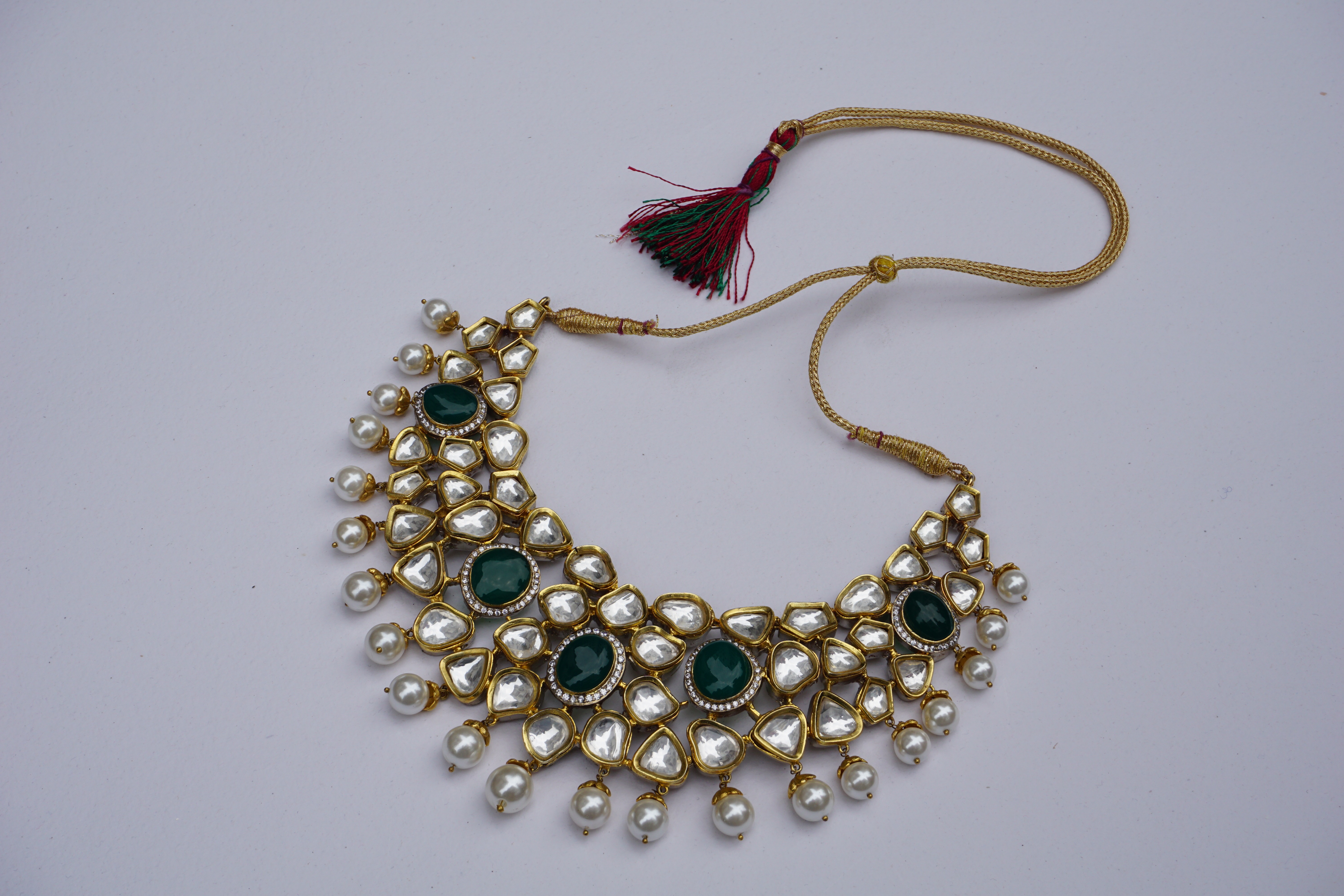 green pearl jewellery